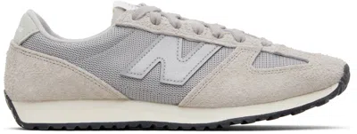 JUNYA WATANABE GRAY NEW BALANCE EDITION 471 SNEAKERS