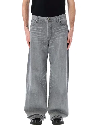 JUNYA WATANABE GREY WIDE LEG JEANS