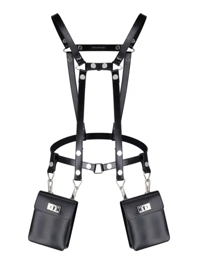 Junya Watanabe Harness With Pouches In Black