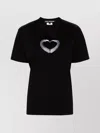 Junya Watanabe Graphic-heart Print Cotton T-shirt