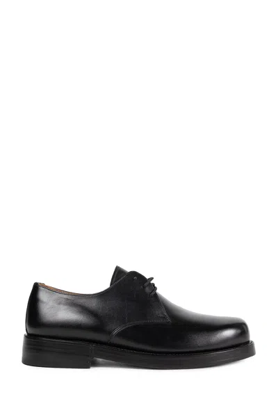 Junya Watanabe Heinrich Dinkelacker Collaboration Leather Shoes In Black