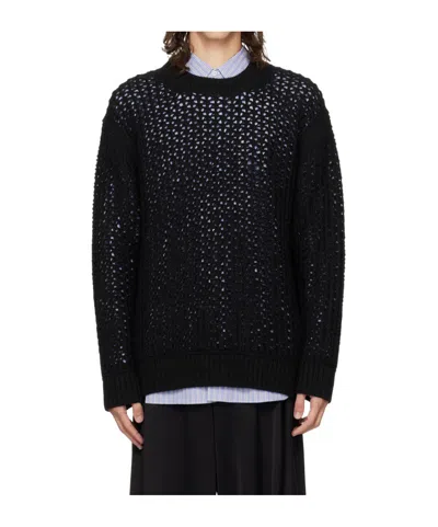 JUNYA WATANABE HOLLOW KNITTED SWEATER