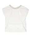 Junya Watanabe Bow-detail Sleeveless Top In White