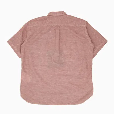 Junya Watanabe Houndstooth Check X Patchwork Shirt In Pink