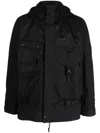 Junya Watanabe Technical Backpack Jacket In Black