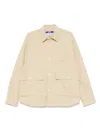 Junya Watanabe Cotton Shirt Jacket In Neutral