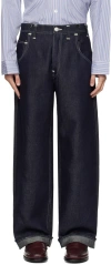 Junya Watanabe Indigo Levi's Edition Jeans In Indigo