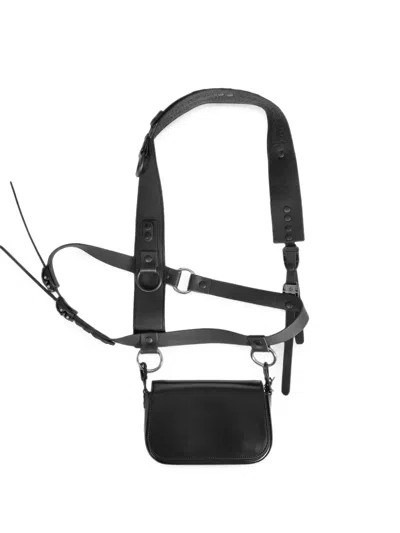 Junya Watanabe Innerraum Harness-style Belt Bag In Black