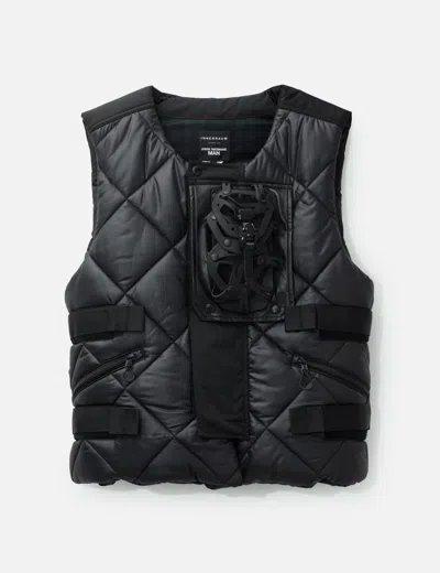 Junya Watanabe Innerraum Quilted Backpack Utility Gilet In Black