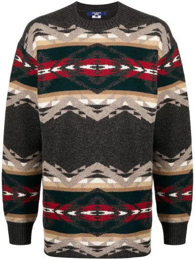 JUNYA WATANABE INTARSIA-KNIT JUMPER