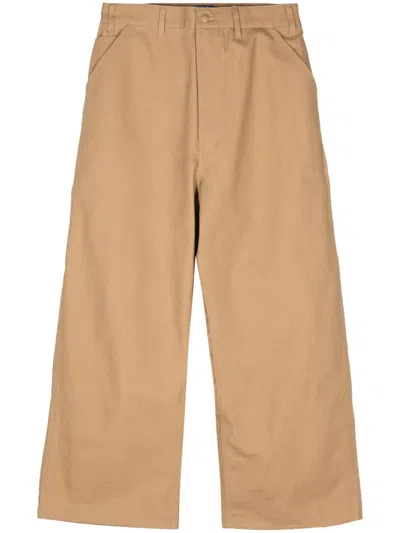 Junya Watanabe Interlock Twill Weave Belt Loops Classic Five Pockets Pants In Tan