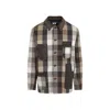 Junya Watanabe Long-sleeved Checked Shirt In Black