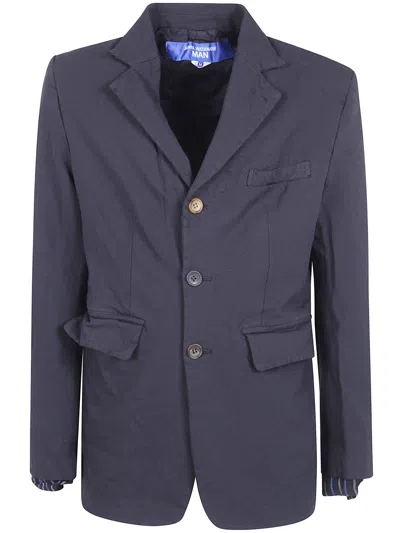 JUNYA WATANABE JACKET WOOL NYLON STRETCH,WR.J025 BLACK