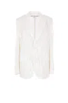 Junya Watanabe Single-breasted Jacket In Sequinned Satin