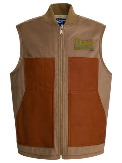 Junya Watanabe Jackets & Coats In Brown