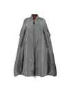 Junya Watanabe Maxi Cape In Green