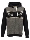Junya Watanabe Cotton And Wool Hoodie In Multicolor