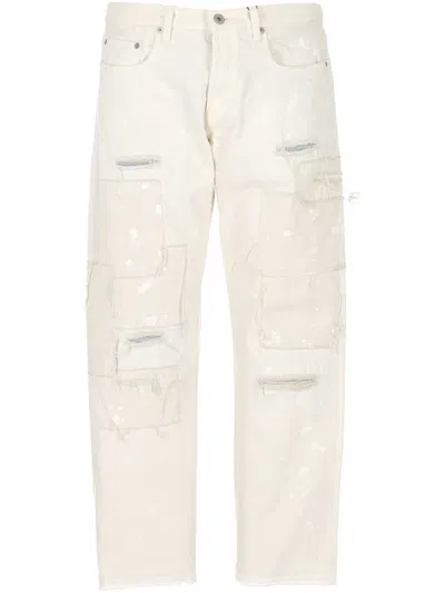 Junya Watanabe Jeans In White