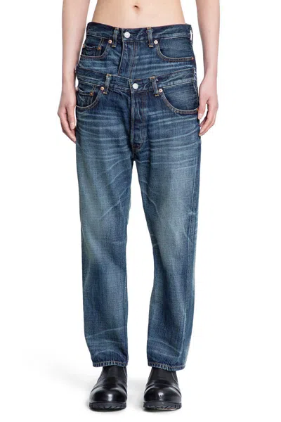 Junya Watanabe Jeans In Blue