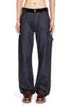 Junya Watanabe Belt Loop Denim Trousers In Black