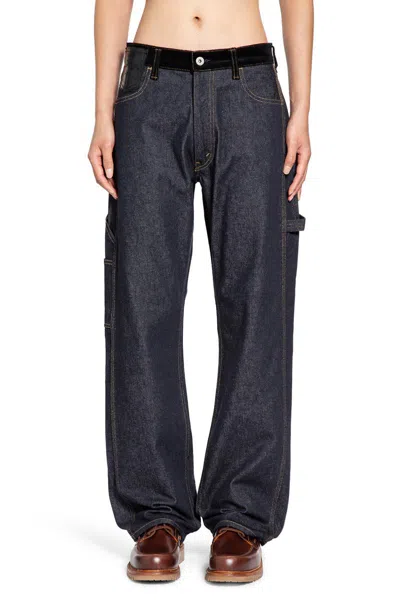 Junya Watanabe Jeans In Blue