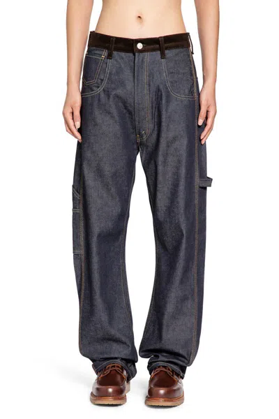 Junya Watanabe Jeans In Blue