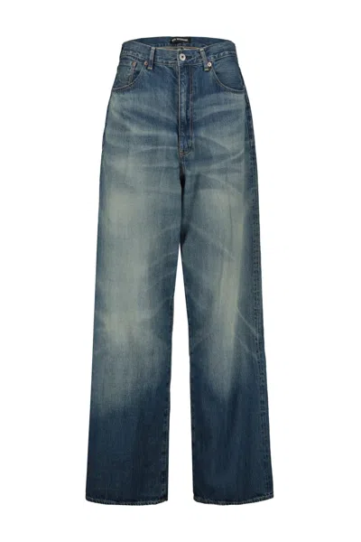 Junya Watanabe Selvedge Jeans In Blue