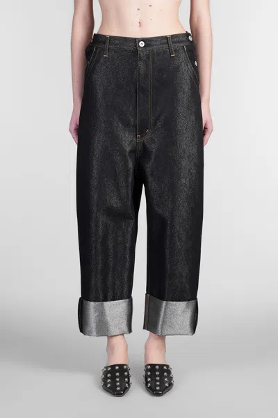 Junya Watanabe Jeans In Black Cotton