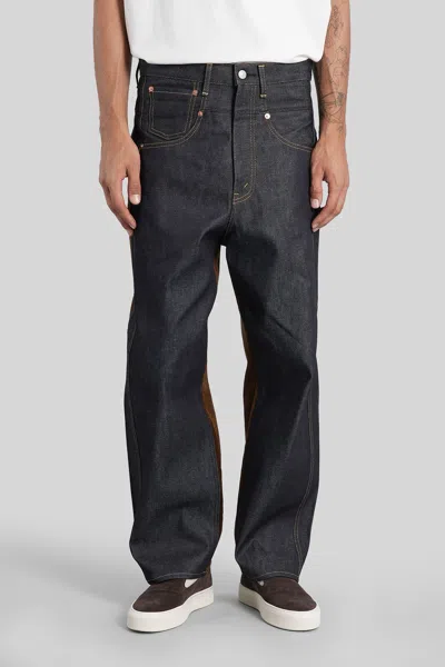 Junya Watanabe Jeans In Blue Cotton In Black