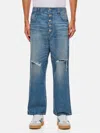 Junya Watanabe Regular Denim Jeans In Blau