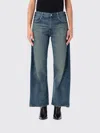 Junya Watanabe Deconstructed Wide-leg Denim Trousers In Blue