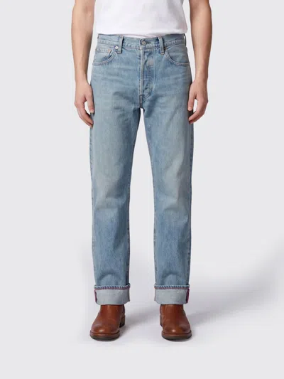 Junya Watanabe Jeans Men Color Indigo In Blue