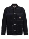 Junya Watanabe Carhartt Jacket With Collared Design And Multiple Pockets In Blue