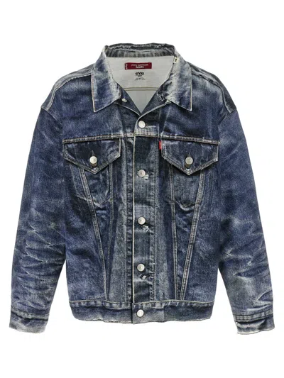 JUNYA WATANABE JUNYA WATANABE JUNYA WATANABE X LEVI'S® DENIM EFFECT JACKET