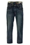 Junya Watanabe Levi's® Jeans Contrast Stitching In Blue