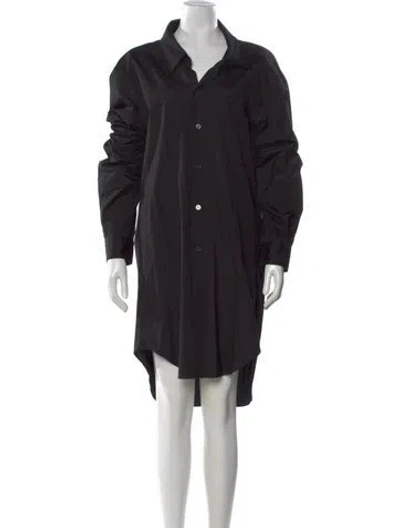 Pre-owned Junya Watanabe Knee-length Dress In Black