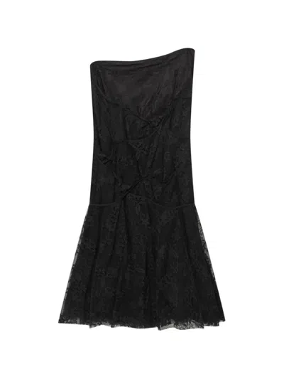 Junya Watanabe Lace Skirt In Black