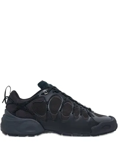Junya Watanabe Lace-up Sculpted Trainers In Black