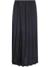 Junya Watanabe Falda Semilarga - Negro In Black