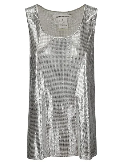 Junya Watanabe Ladies T-shirt In Silver