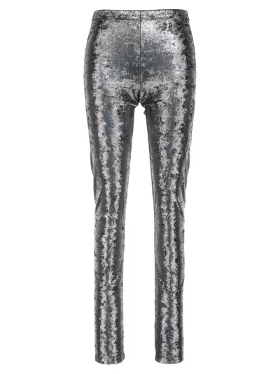 JUNYA WATANABE LAMÉ EFFECT STRETCH LEGGINGS