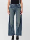 Junya Watanabe Deconstructed Wide-leg Denim Trousers In Blue