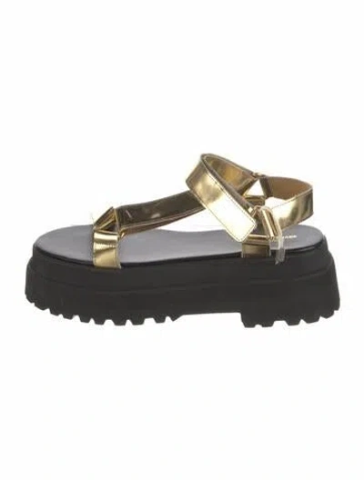 Pre-owned Junya Watanabe Leather Sandals