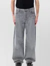 Junya Watanabe Levi's Oversized Denim Trousers In Gray