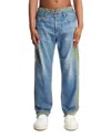 Junya Watanabe Levi's X  Green Panel Jeans In Blue
