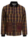 Junya Watanabe Lightweight Check Jacket Jackets And Coats Brown In Brown