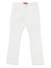 Junya Watanabe Jeans With Logo Application In Nude