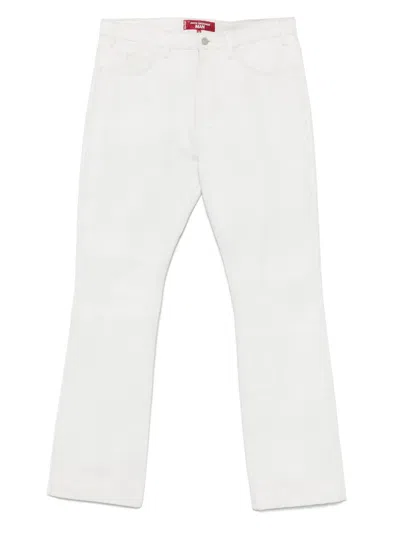JUNYA WATANABE LOGO-PATCH JEANS