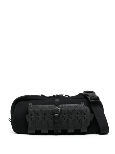 Junya Watanabe Logo-print Messenger Bag In Black
