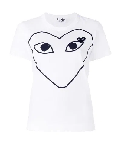 Junya Watanabe Logo Printed T-shirt In White